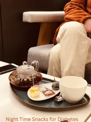 Sweet Dreams, Smart Bites: Night Time Snacks for Diabetes
