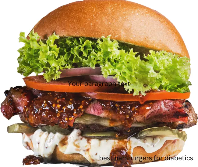 Top Picks: Best Hamburgers Tailored for Diabetics’ Health!