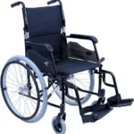 24 pound Karman LT-980 Ultra Lightweight Wheelchair in Black