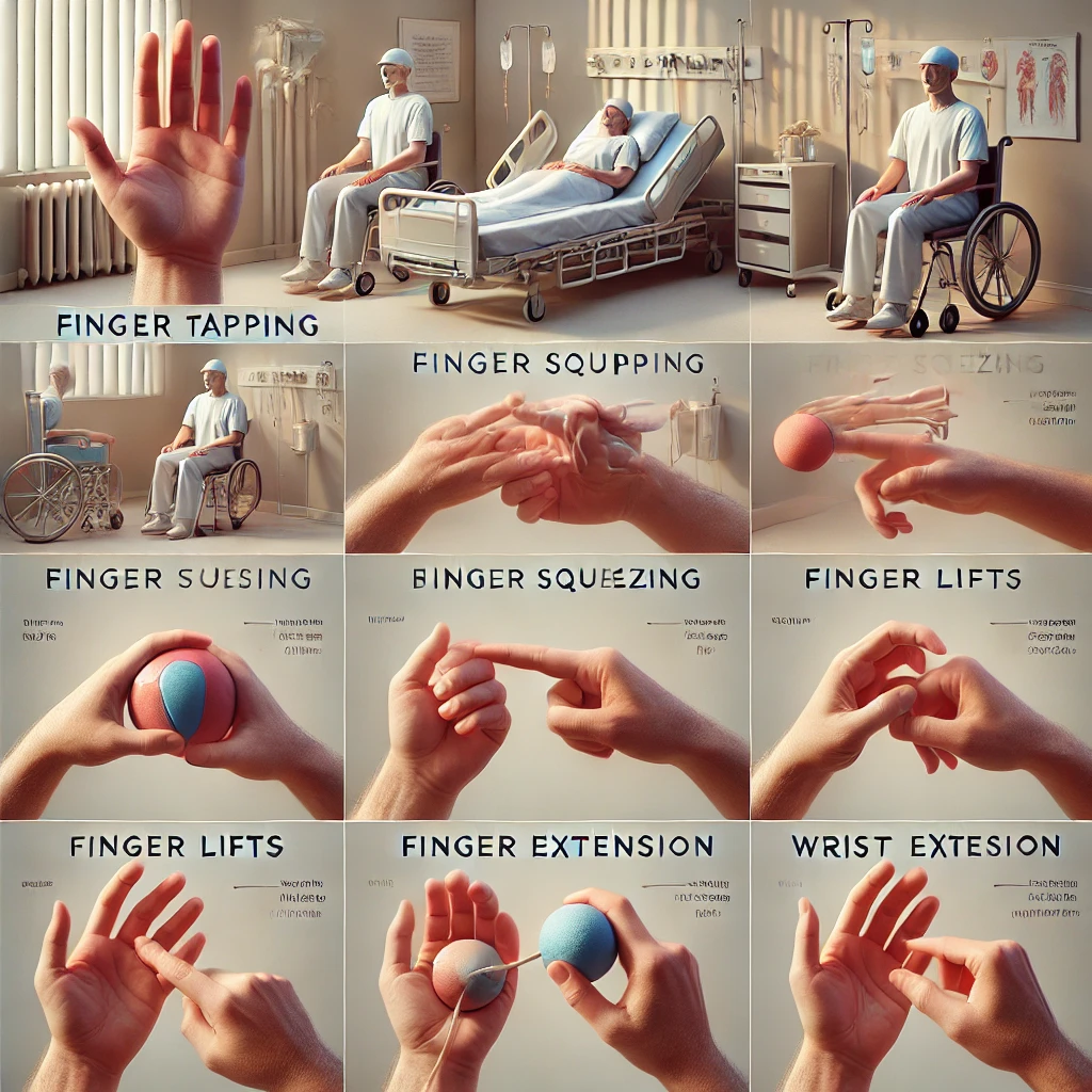 hand exercises for stroke victims