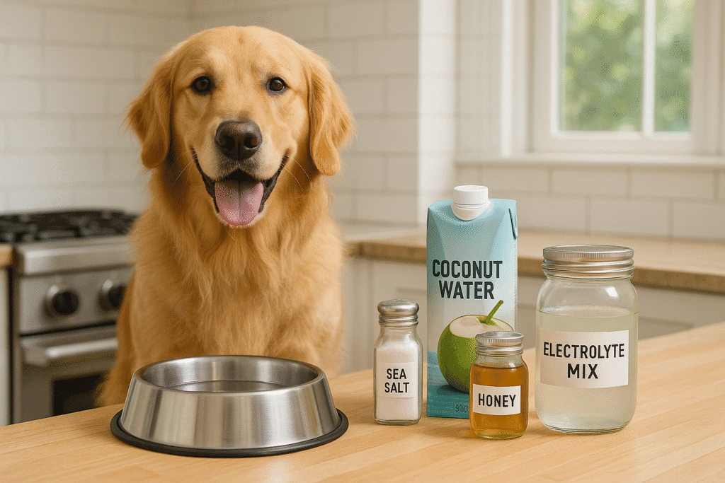 Homemade Electrolytes for Dogs
