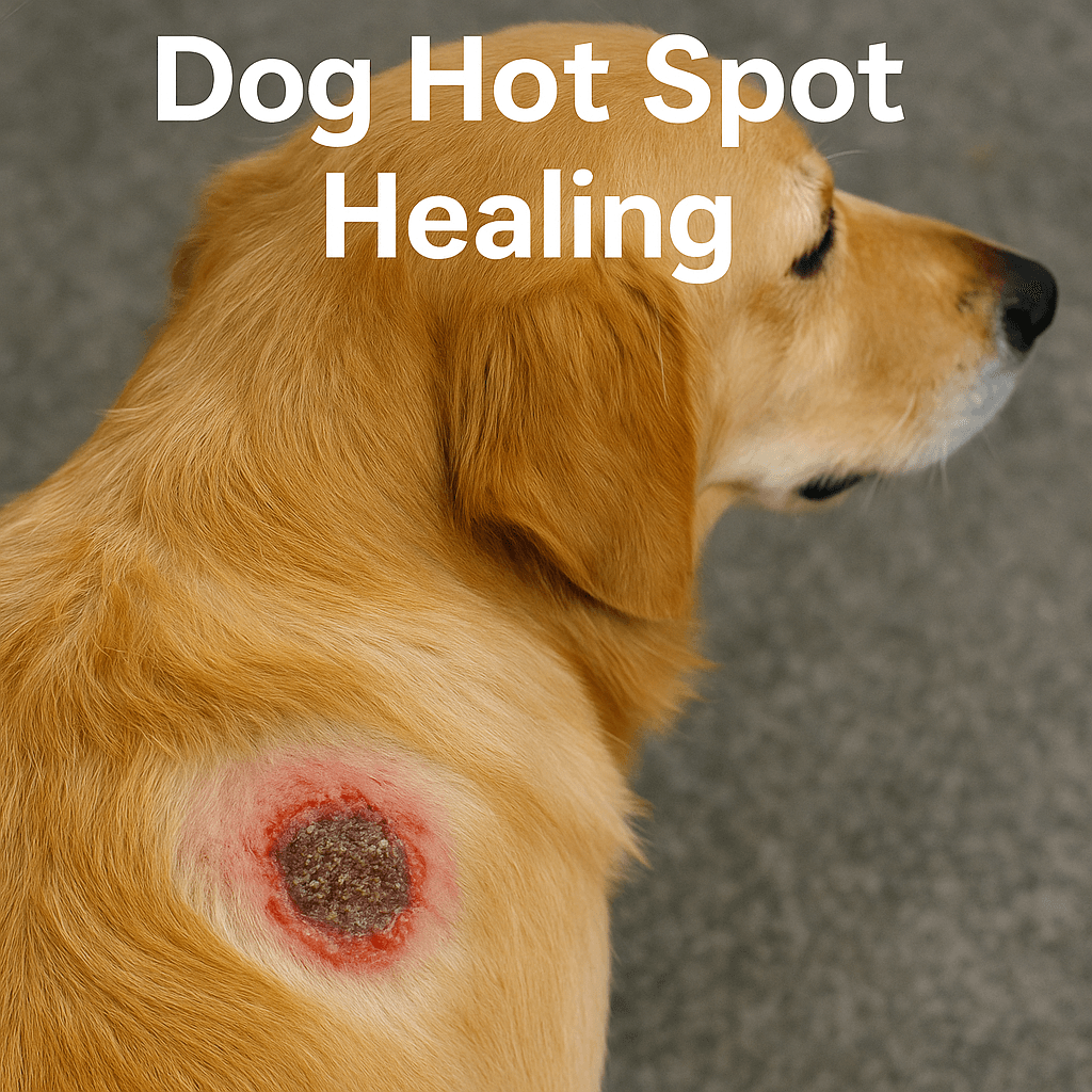Dog Hot Spot Healing