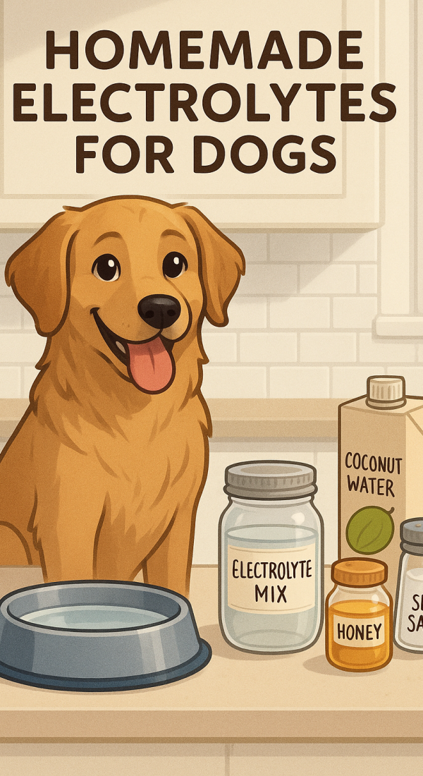 Homemade Electrolytes for Dogs: Easy, Safe Recipes Homemade Electrolytes for Dogs: Easy, Safe Recipes